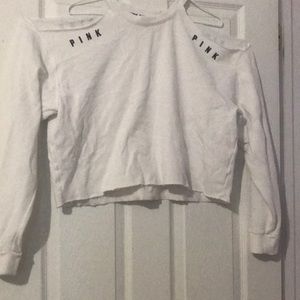 PINK Open Shoulder Shirt